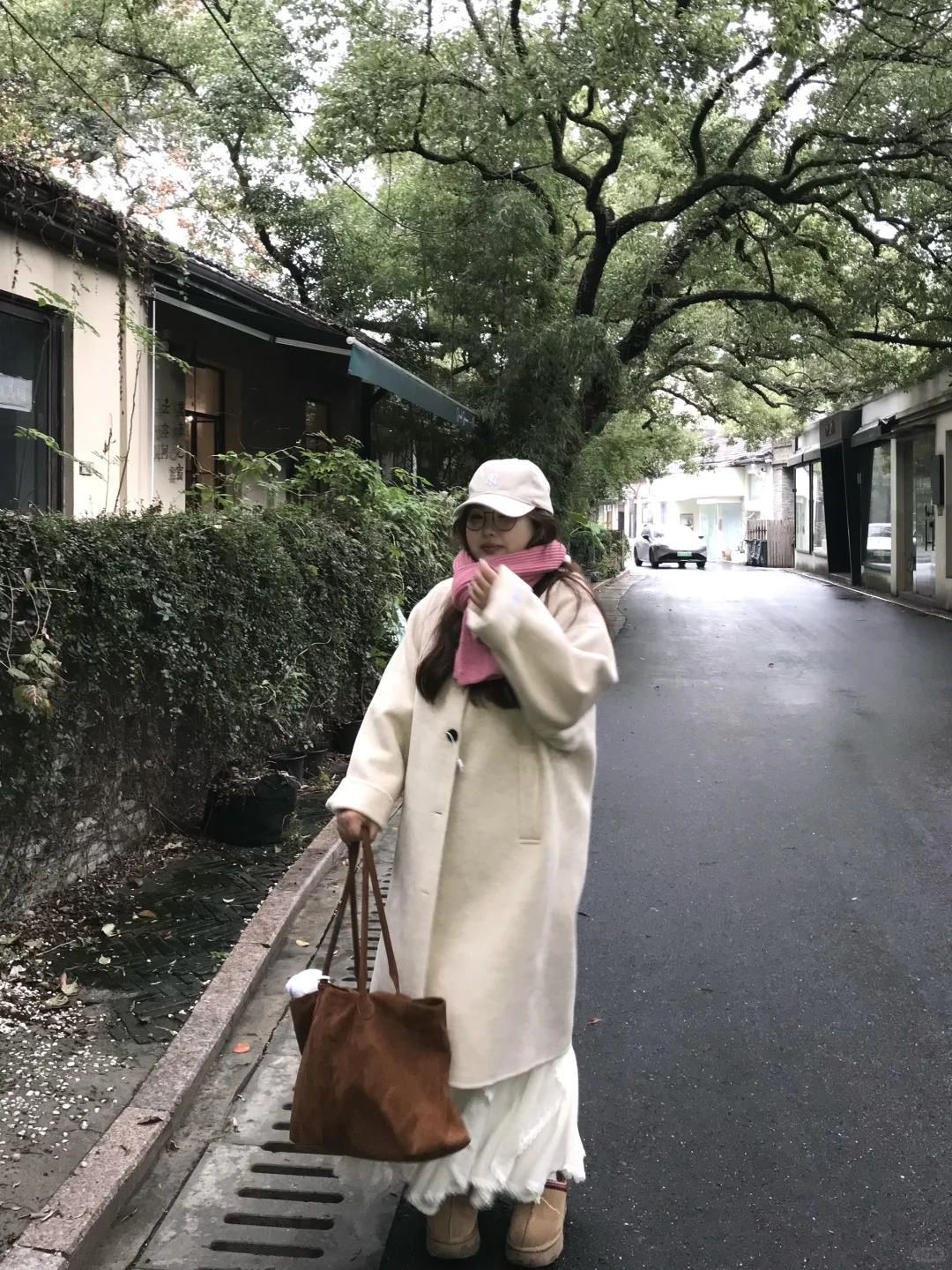 145斤|秋冬才是微胖的主战场！大衣好韩！