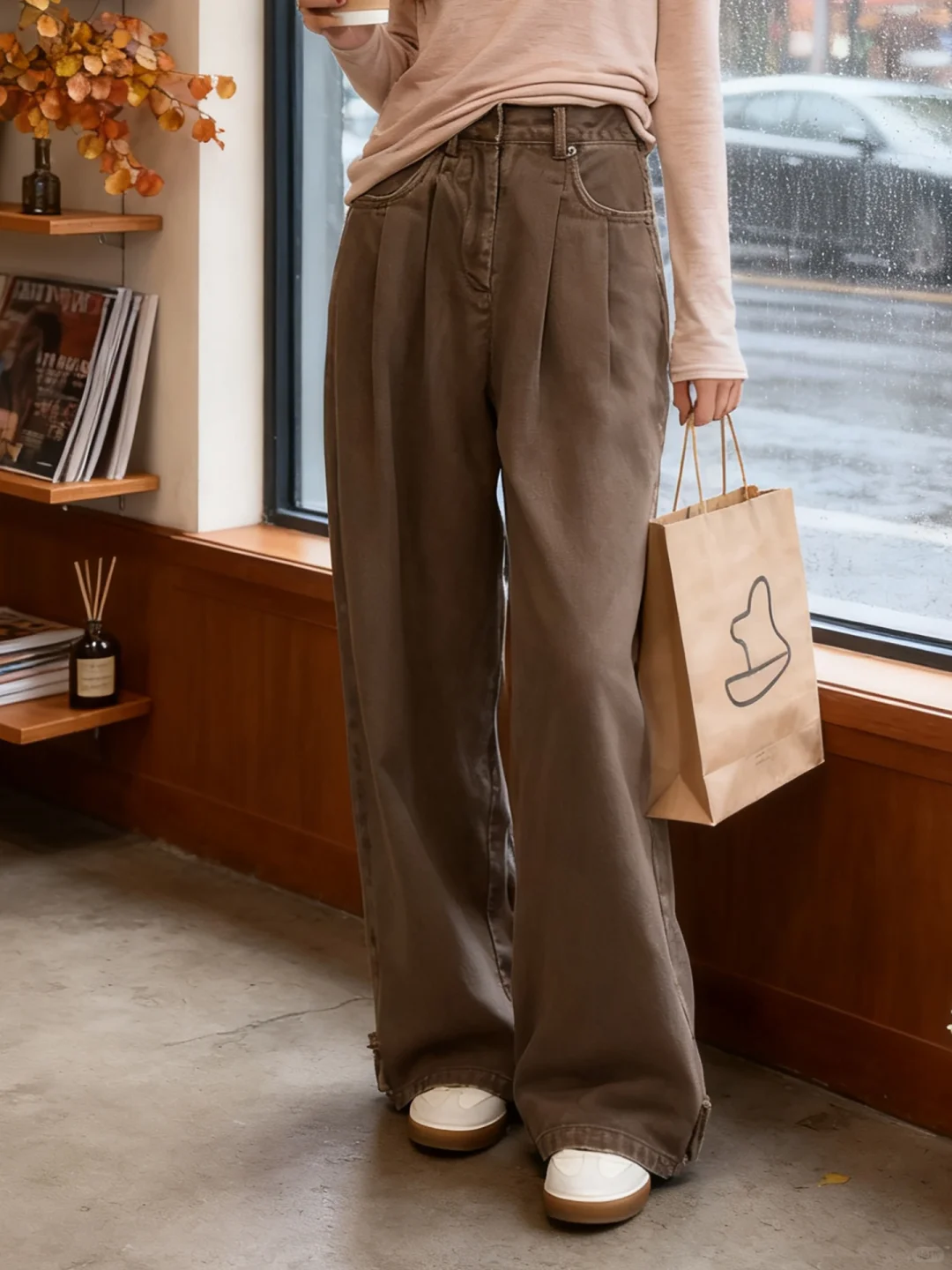 买到喜欢的松弛感裤子！🍂