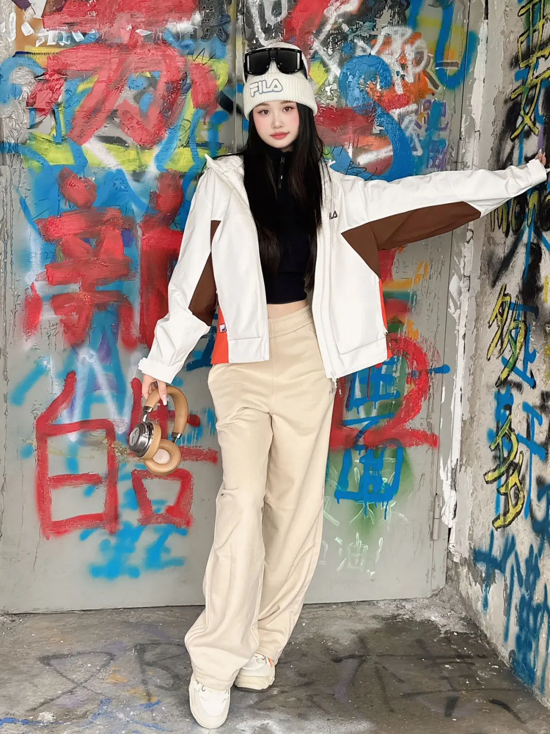 斐乐新款2in1冲锋衣来啦～～～