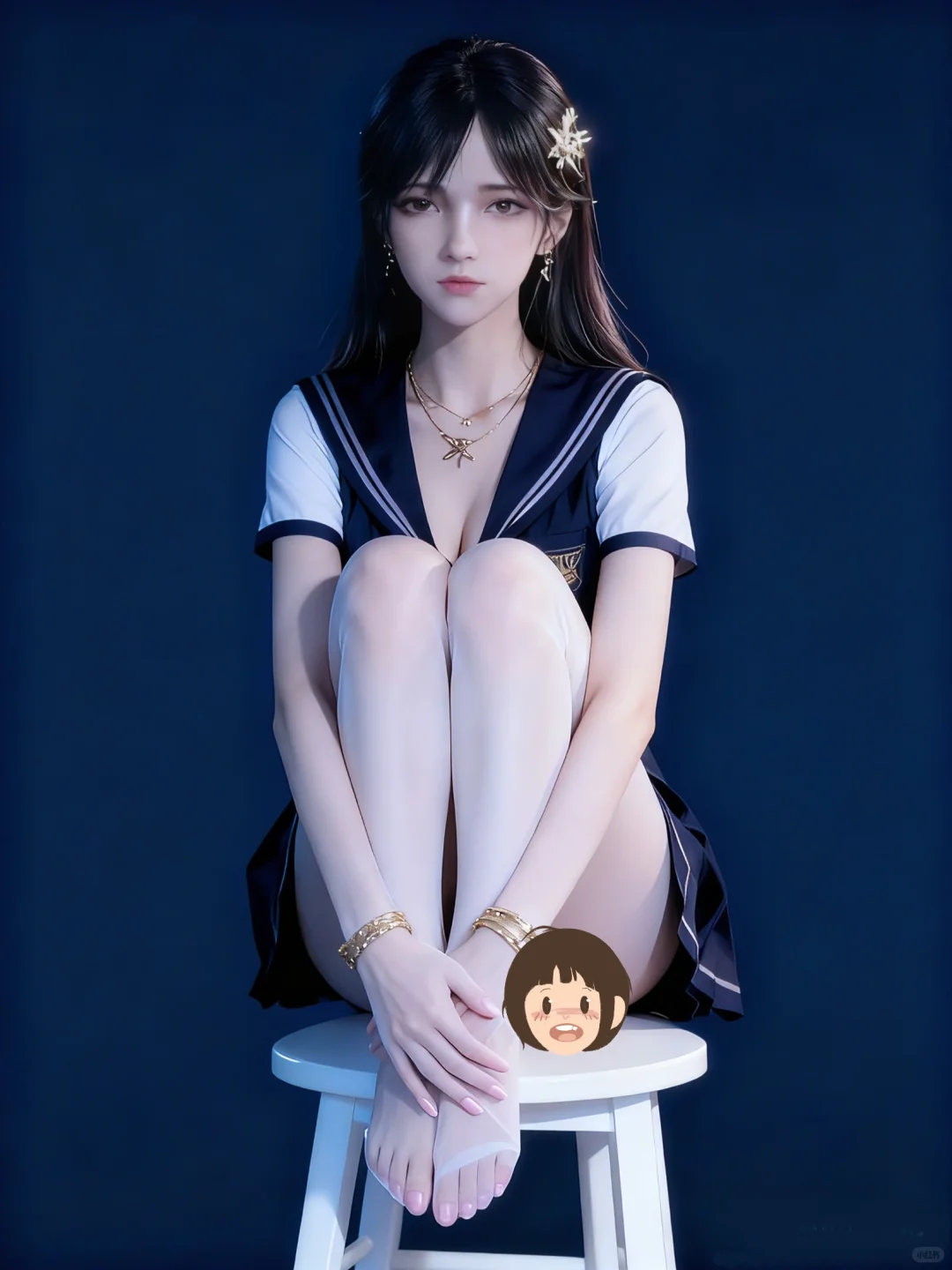 这应该是动漫中出场次数最低的女主了吧～