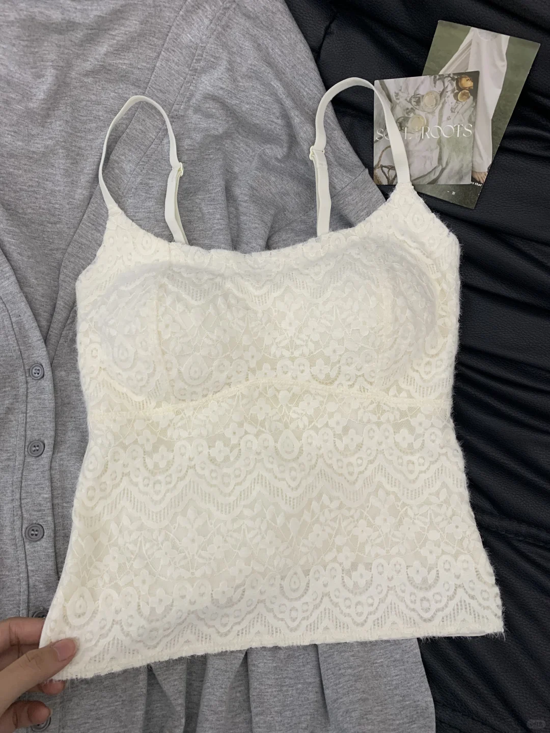 突然理解了大家为什么喜欢蕾丝！