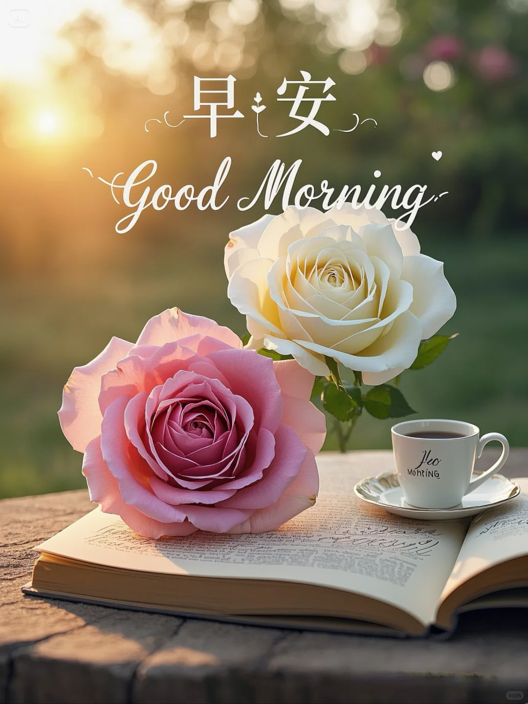 早安图片免费分享，晨光打包了半两清风