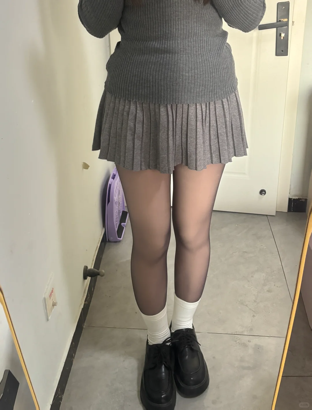 今年的第一条加绒黑丝