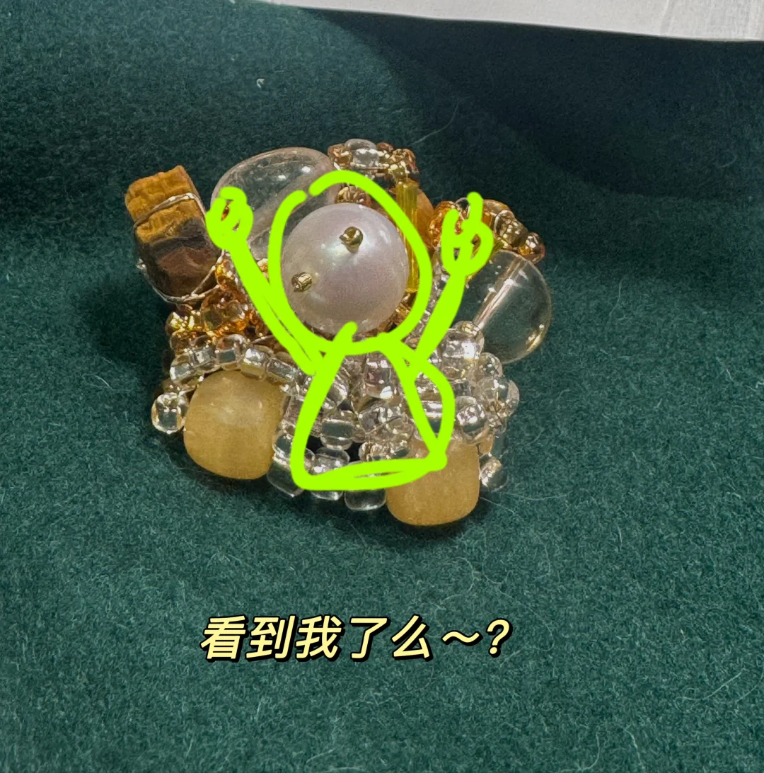 最近又沉迷了 入手作天然彩宝珍珠饰品坑