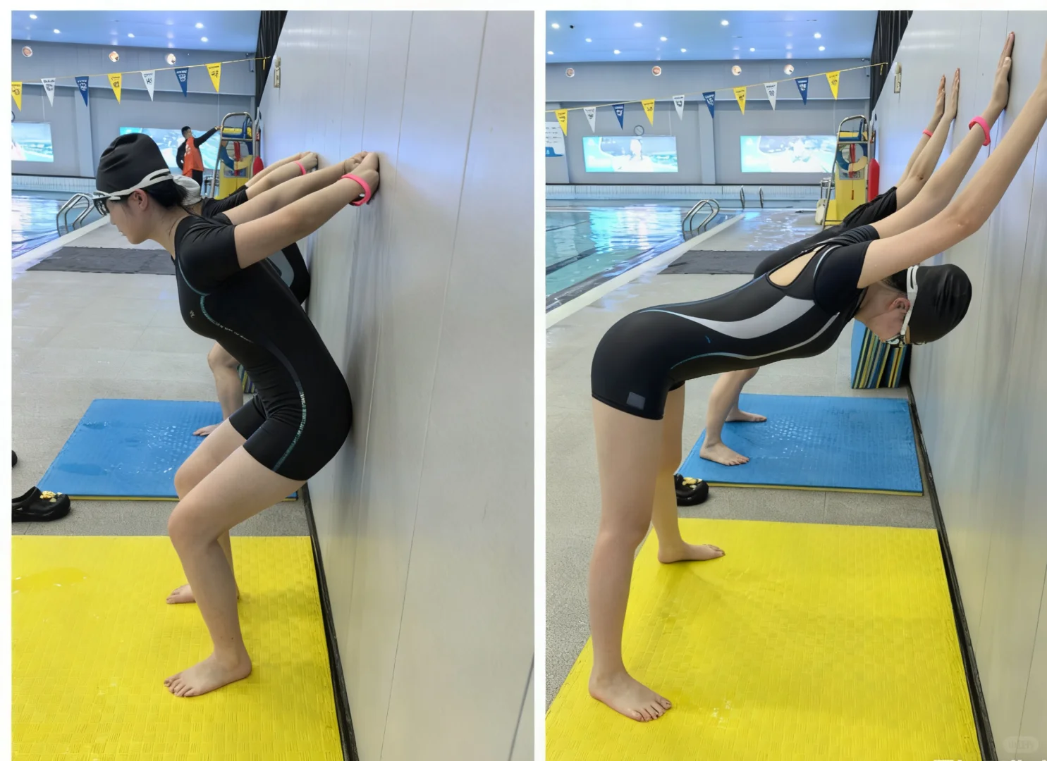 游泳前开肩拉伸｜游得快的关键一步