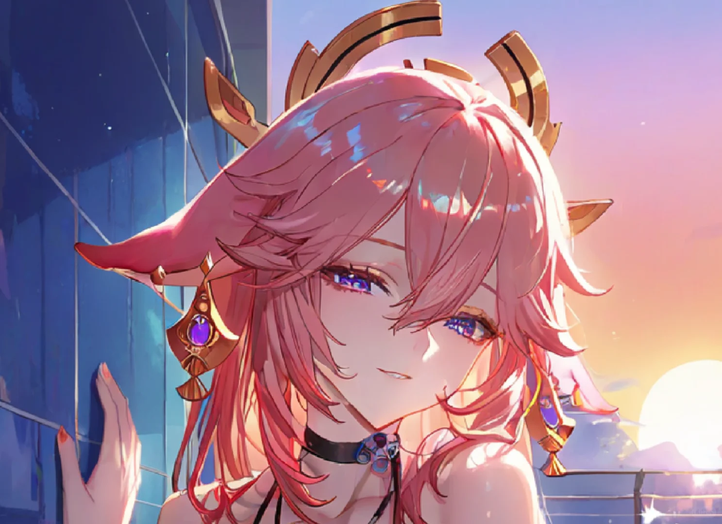 八重小姐，夏天的泳池里，总归有她！