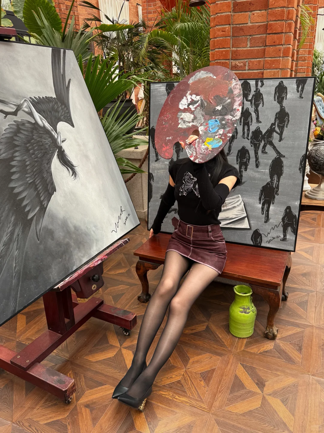 美女们，快把你们的宝藏黑丝甩给我！