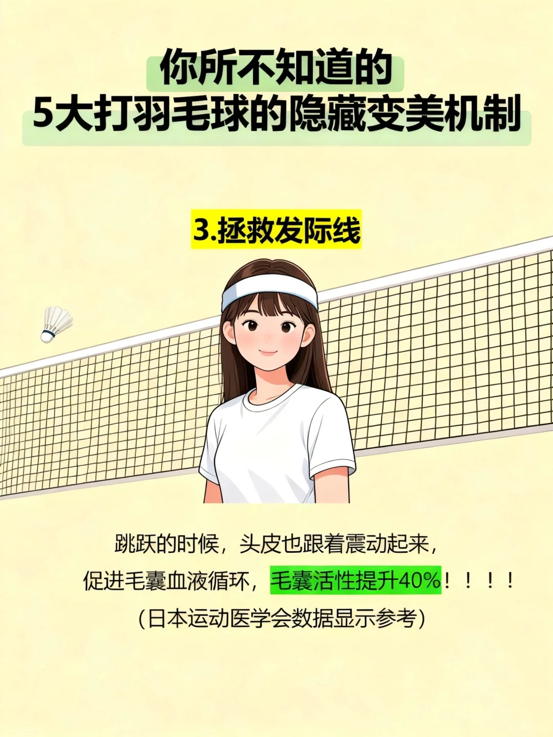 打羽毛球的女生，怎么越打越耀眼！