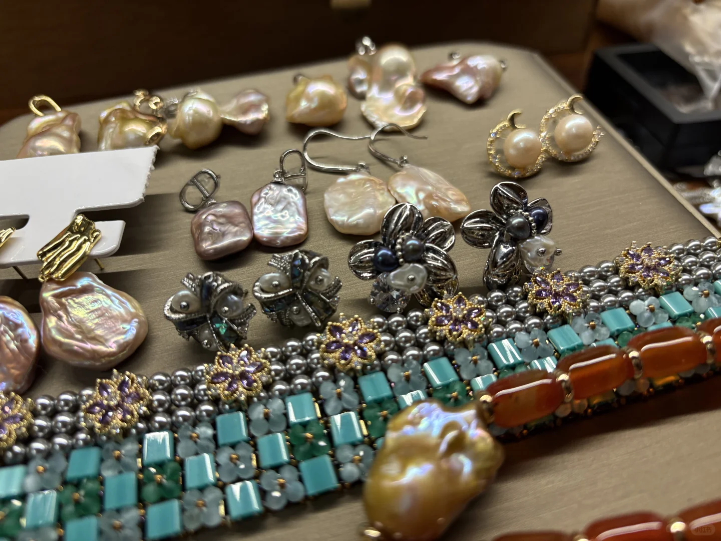 50一件三件包邮出闲置天然淡水珍珠巴洛克饰