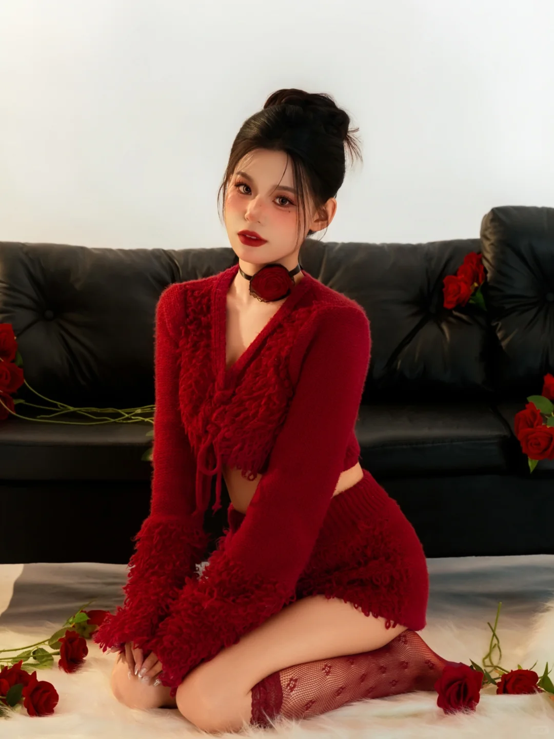 🌹红与黑的极致诱惑 | 港风复古感拿捏