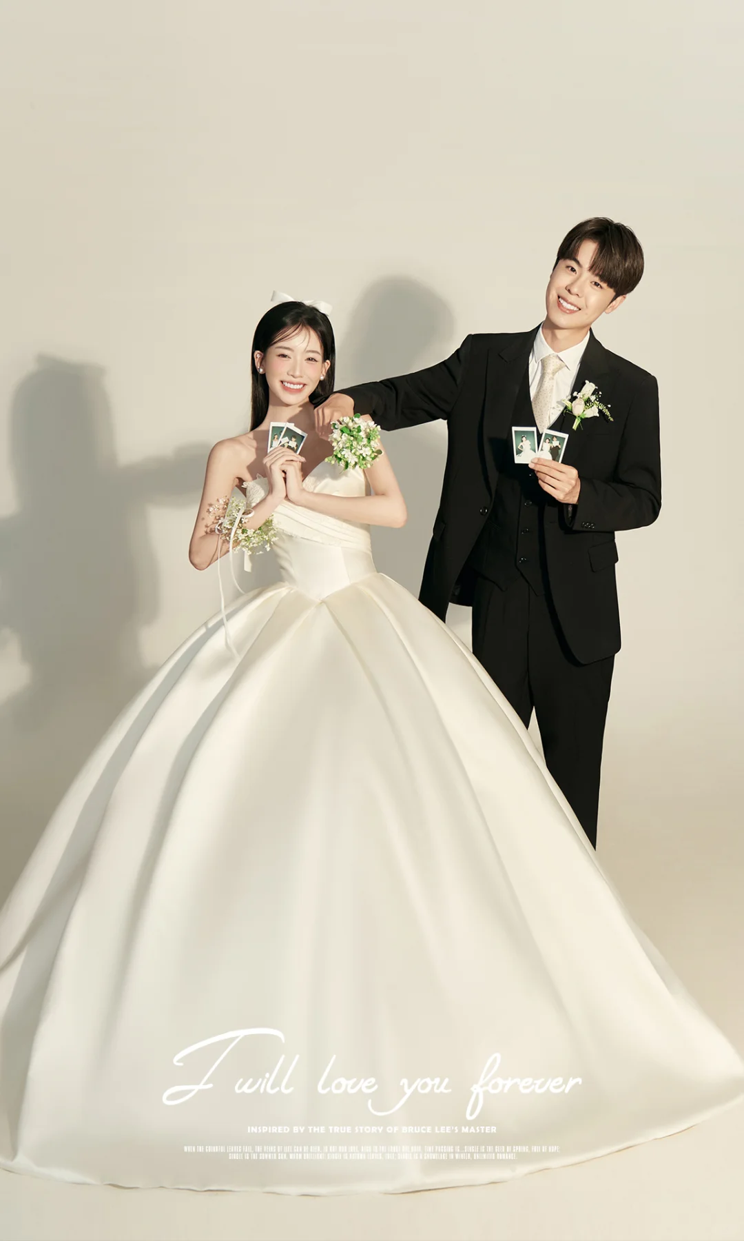 我的白月光情纱💫韩式氛围感的主纱婚纱照