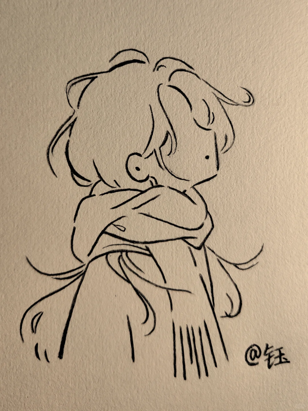 这个简笔画太好看了吧🌸