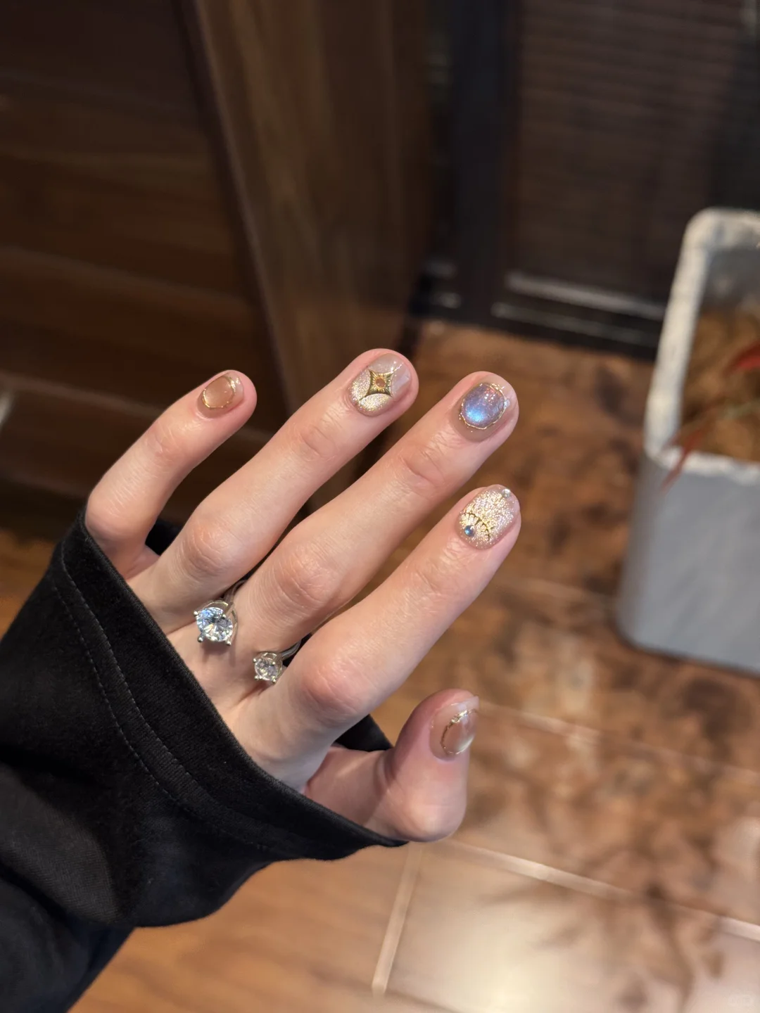 希腊权杖👑复古女神美甲～