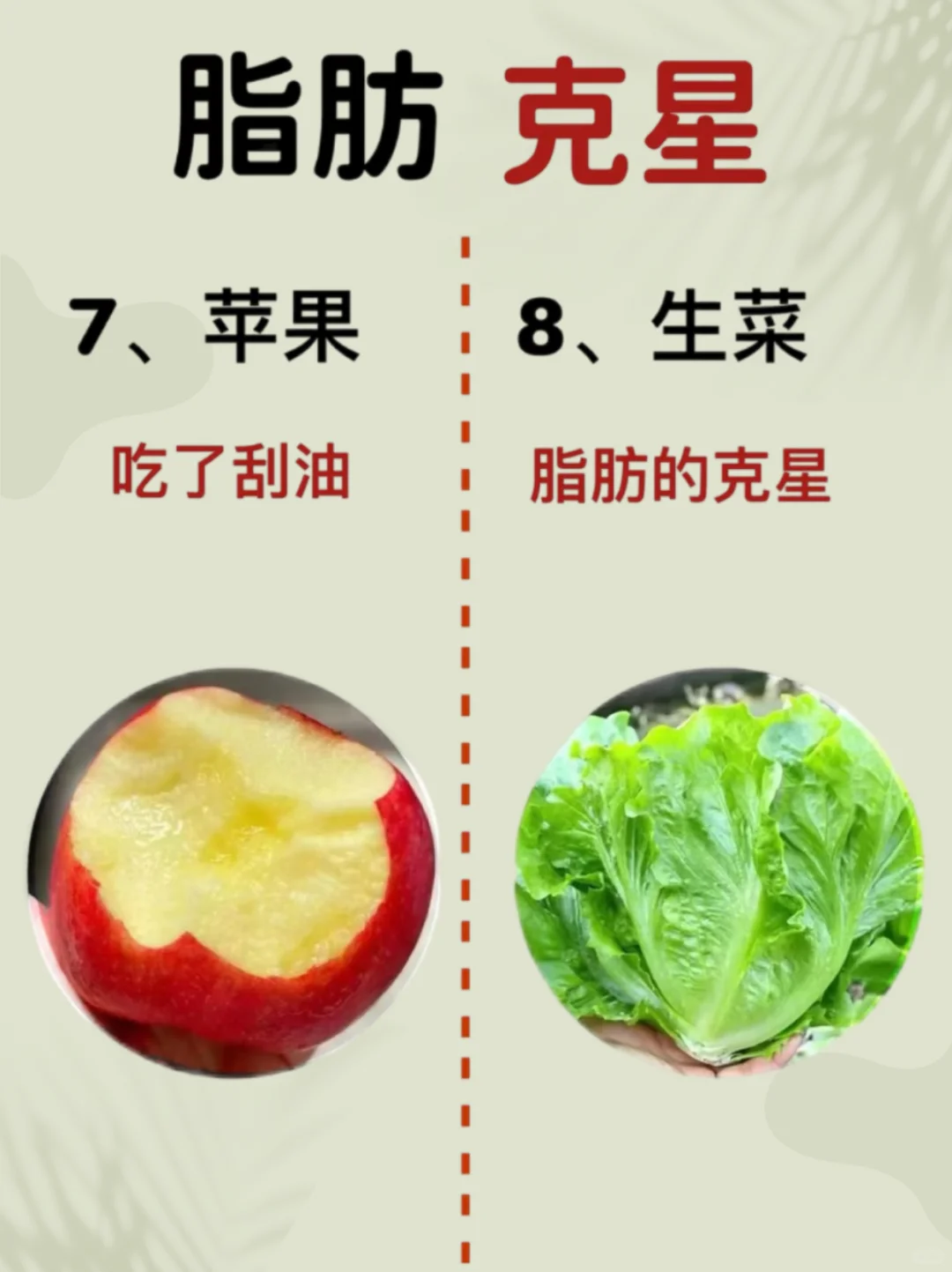 减脂多吃这些食物 一个月➖40jin推荐