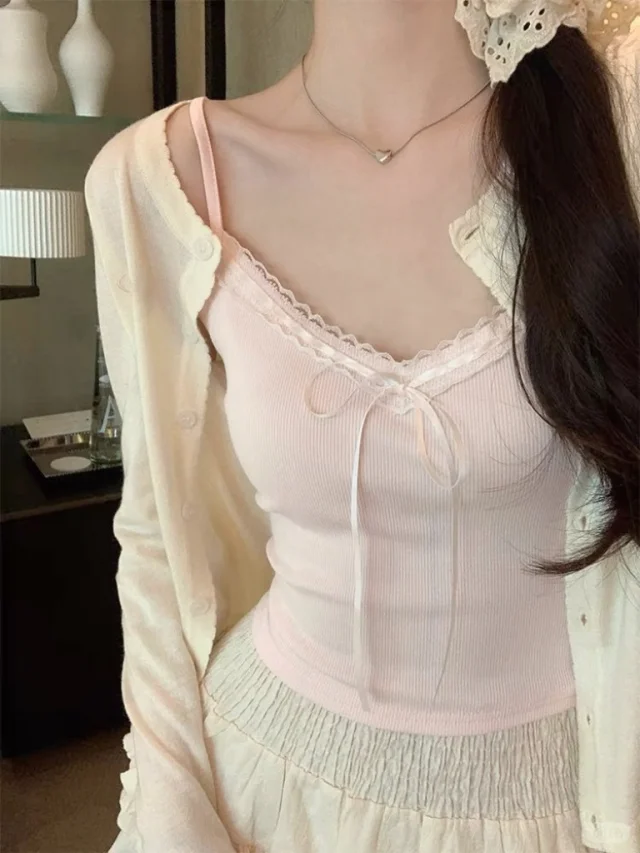 软糯吊带内搭，穿羽绒服里顺滑无束缚