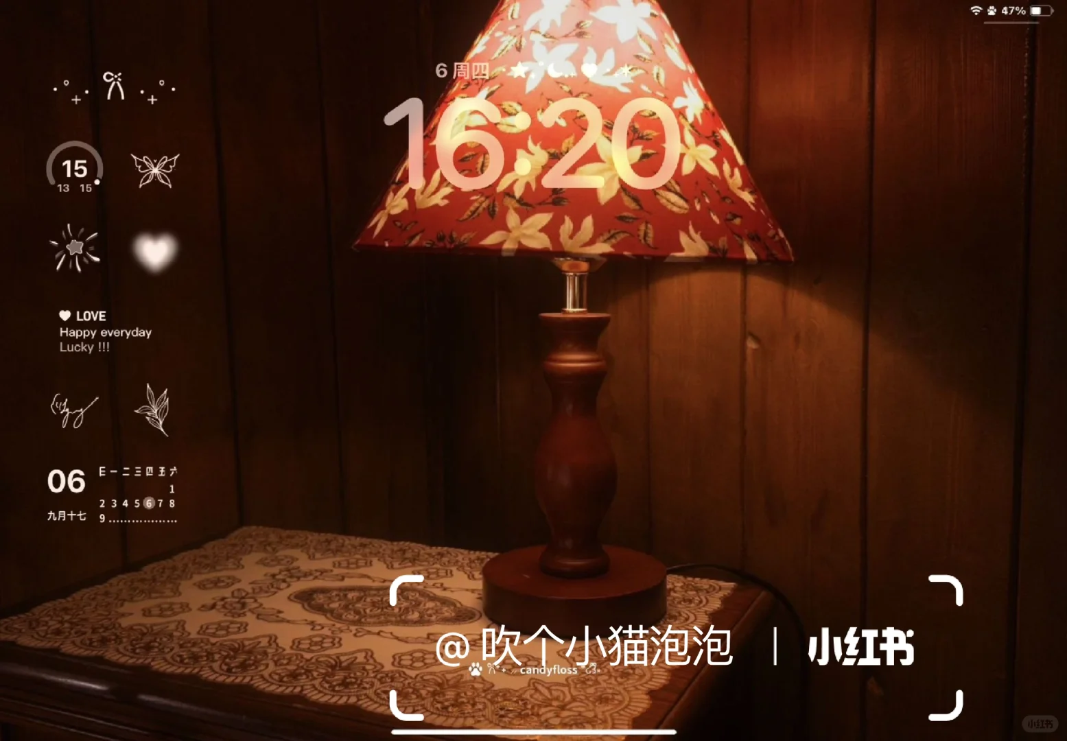 该换适合秋冬的ipad壁纸了