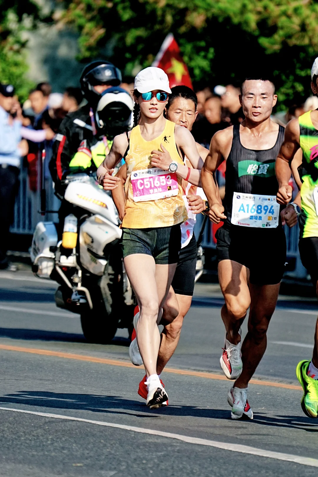 兰州马拉松｜有一种飒叫美珍速度