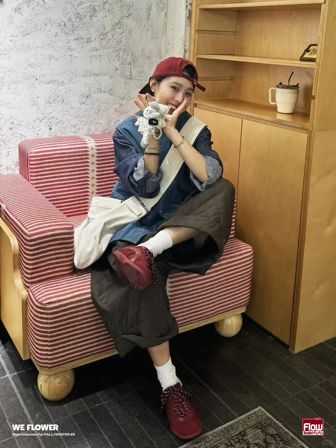 秋冬红蓝配！真的复古又明媚！