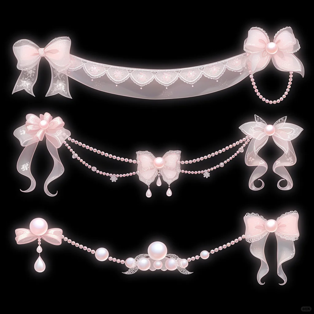 素材分享｜蕾丝边