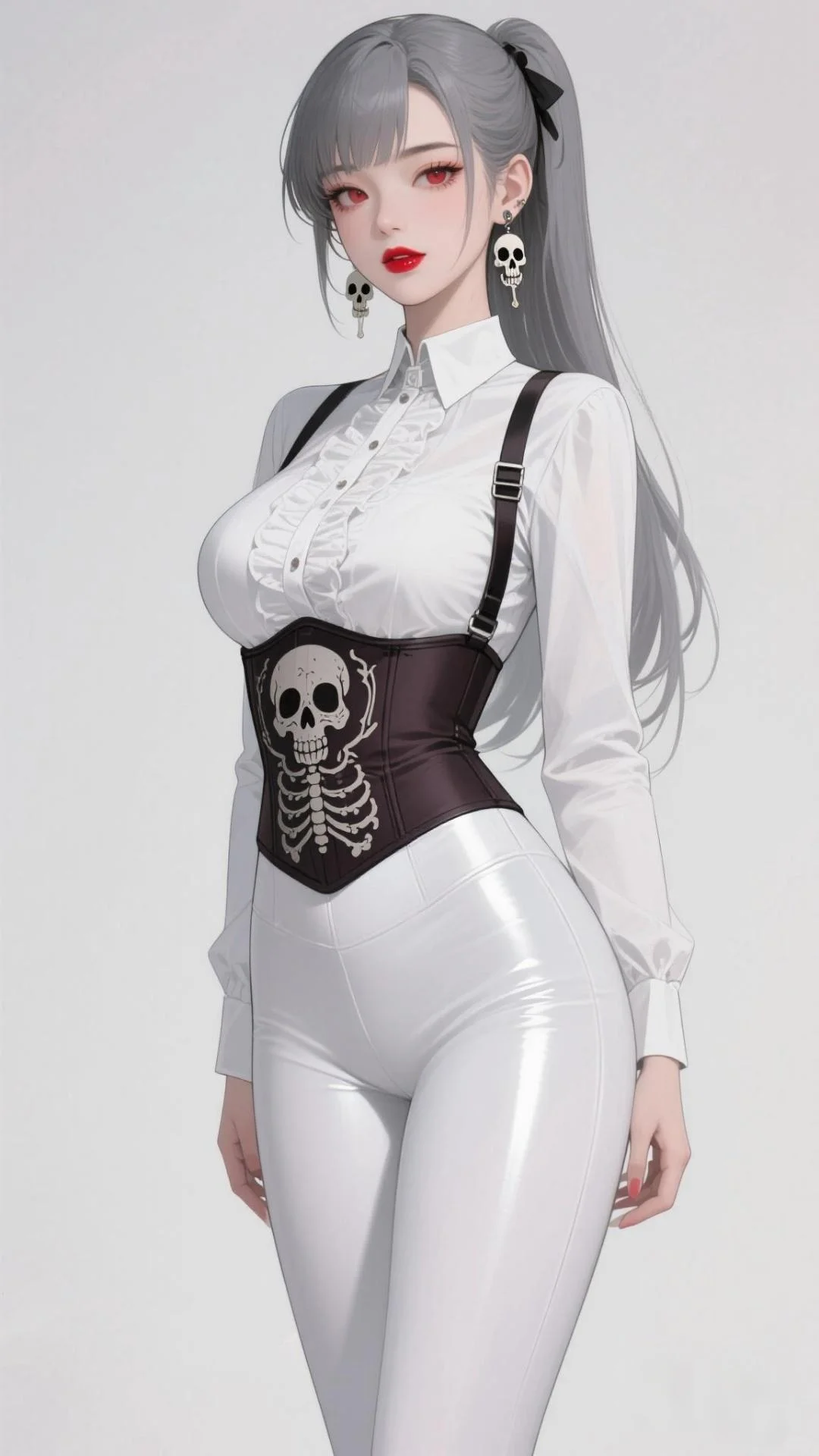 壁纸分享：美女小姐姐的上半身特写