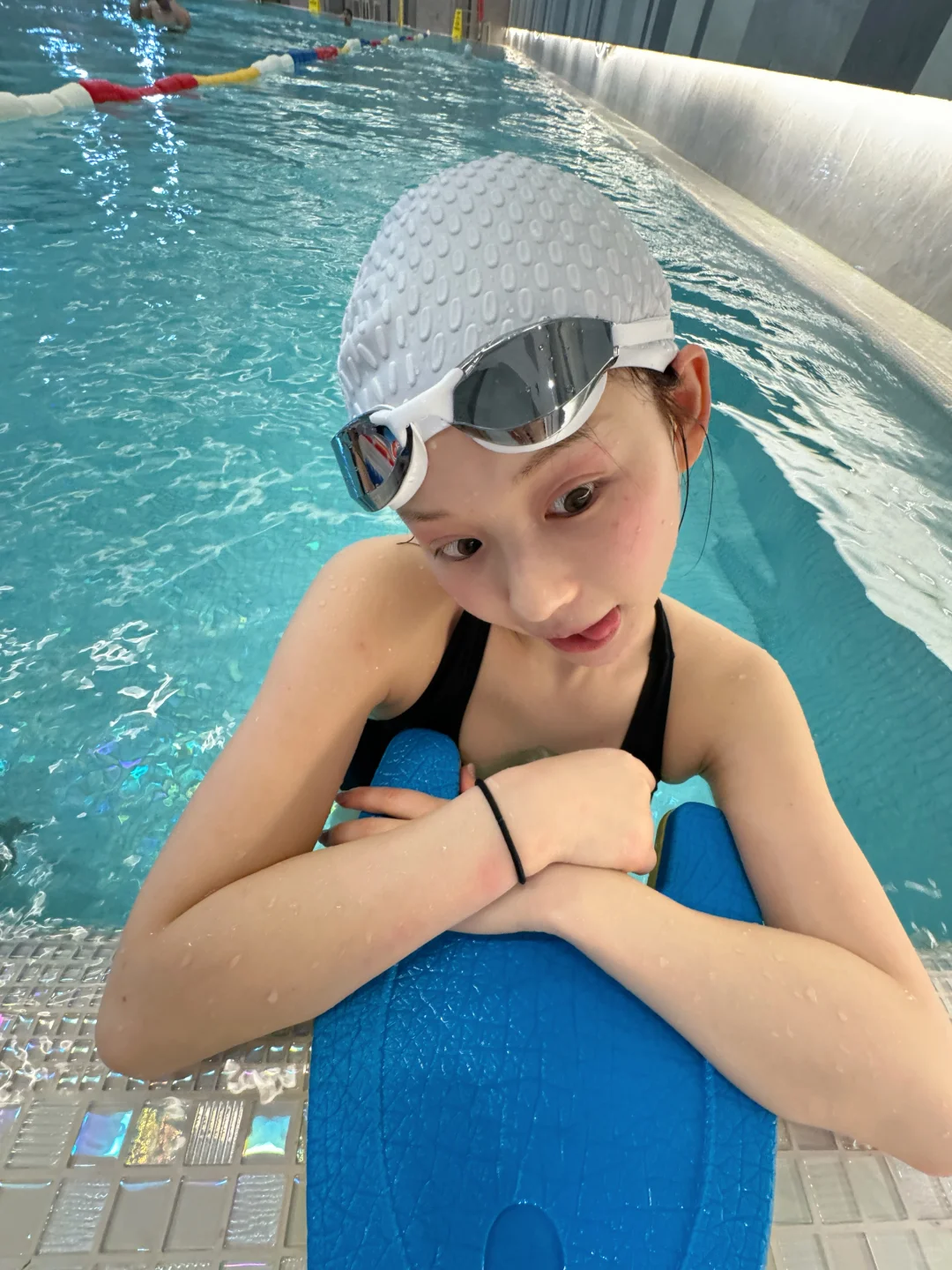 🏊🏻‍♀️ 坚持下水就不会太水.ᐟ.ᐟ