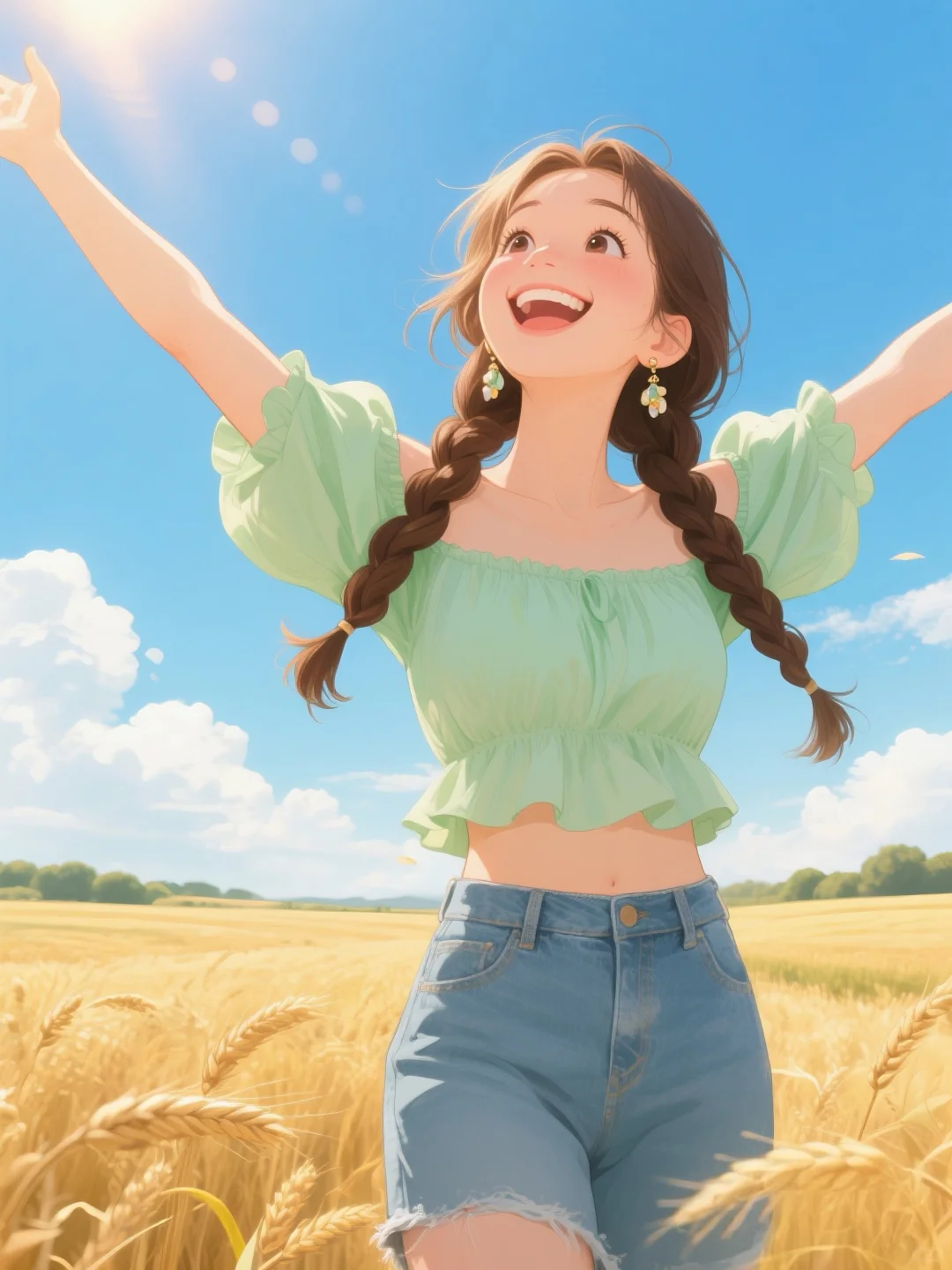 对！高能量好运女生就是我！🌟🌞