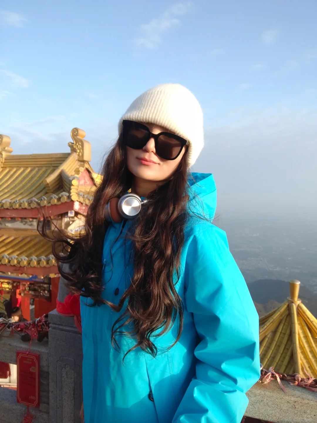 站在这里，姐就是这风景线！