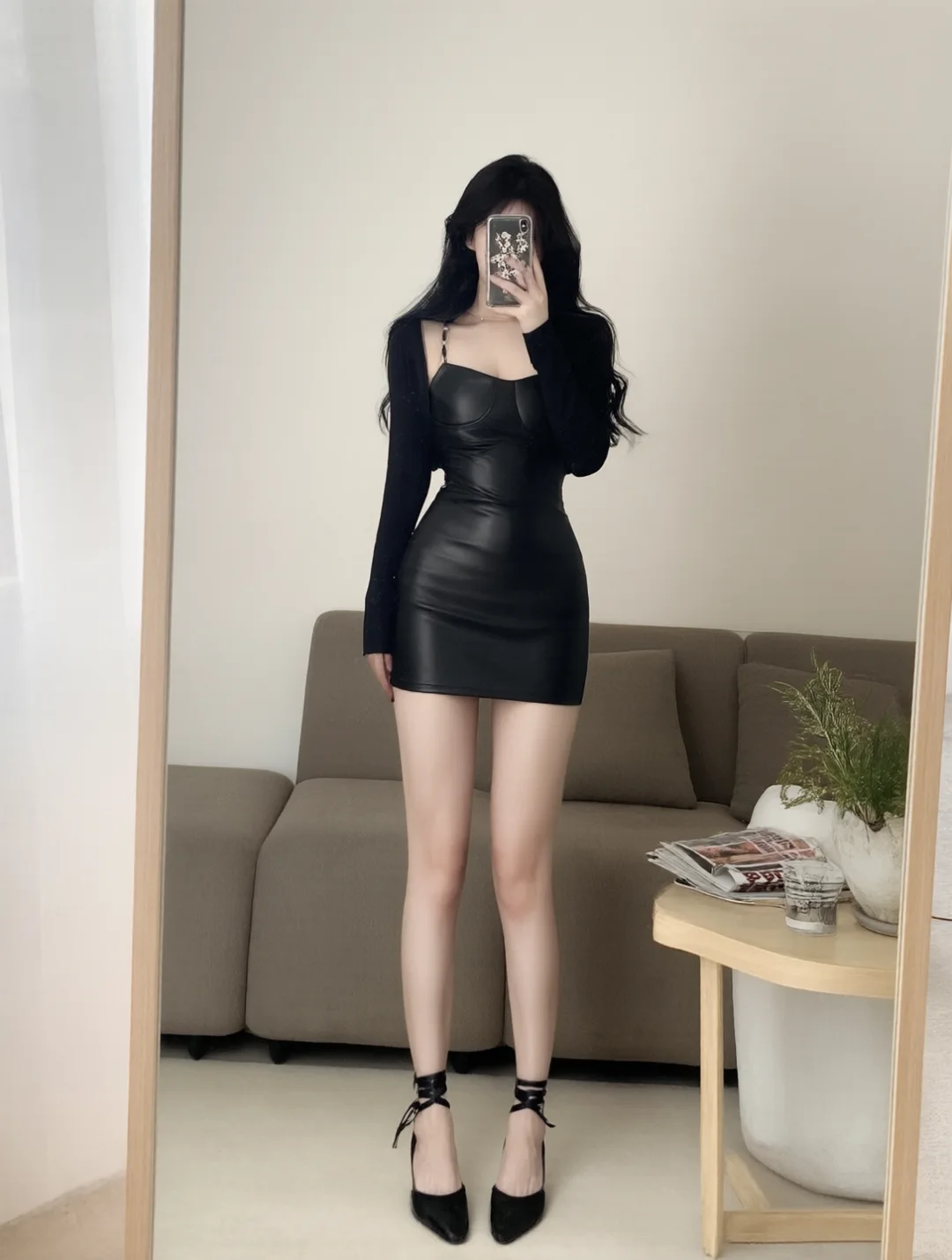 紧身包臀裙姐好爱😻