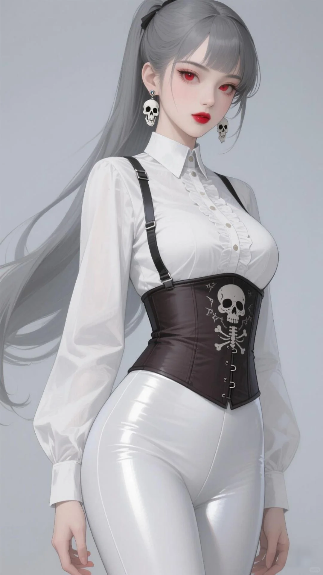 壁纸分享：美女小姐姐的上半身特写