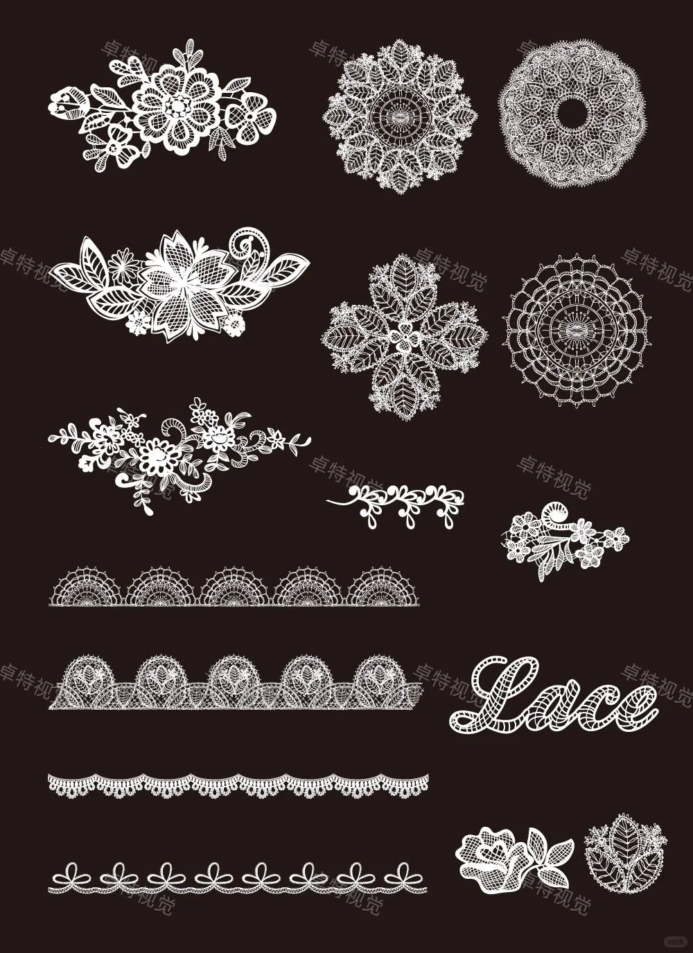 💫蕾丝控狂喜！这些绝美蕾丝元素也太戳少女