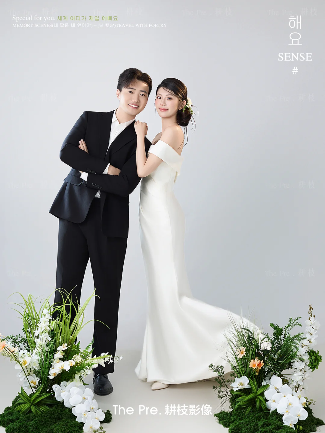 这就是ins博主的韩式婚纱照吧？终于拍到啦