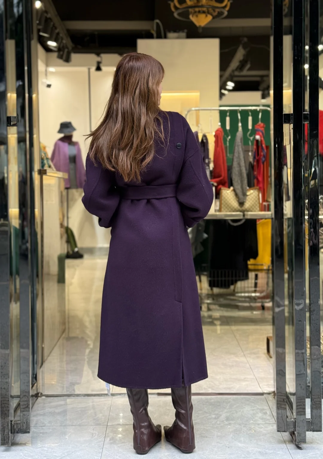 💜千挑万选的大衣真的绝美～