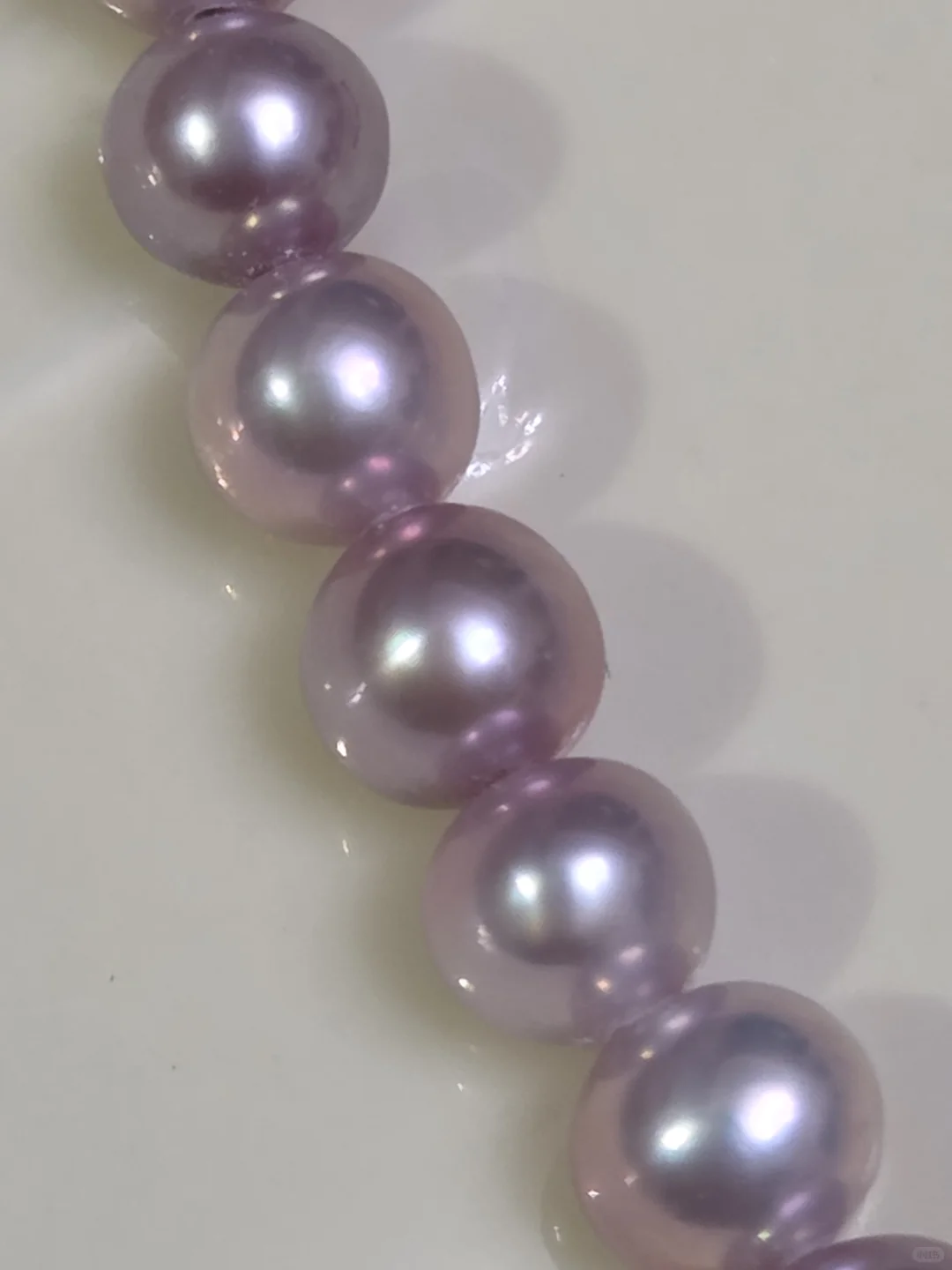 绝美香芋紫色天然淡水珍珠Baby珠小米珠项链