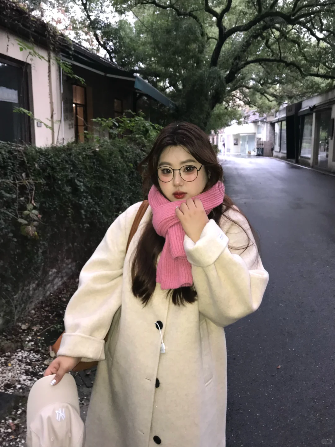 145斤|秋冬才是微胖的主战场！大衣好韩！