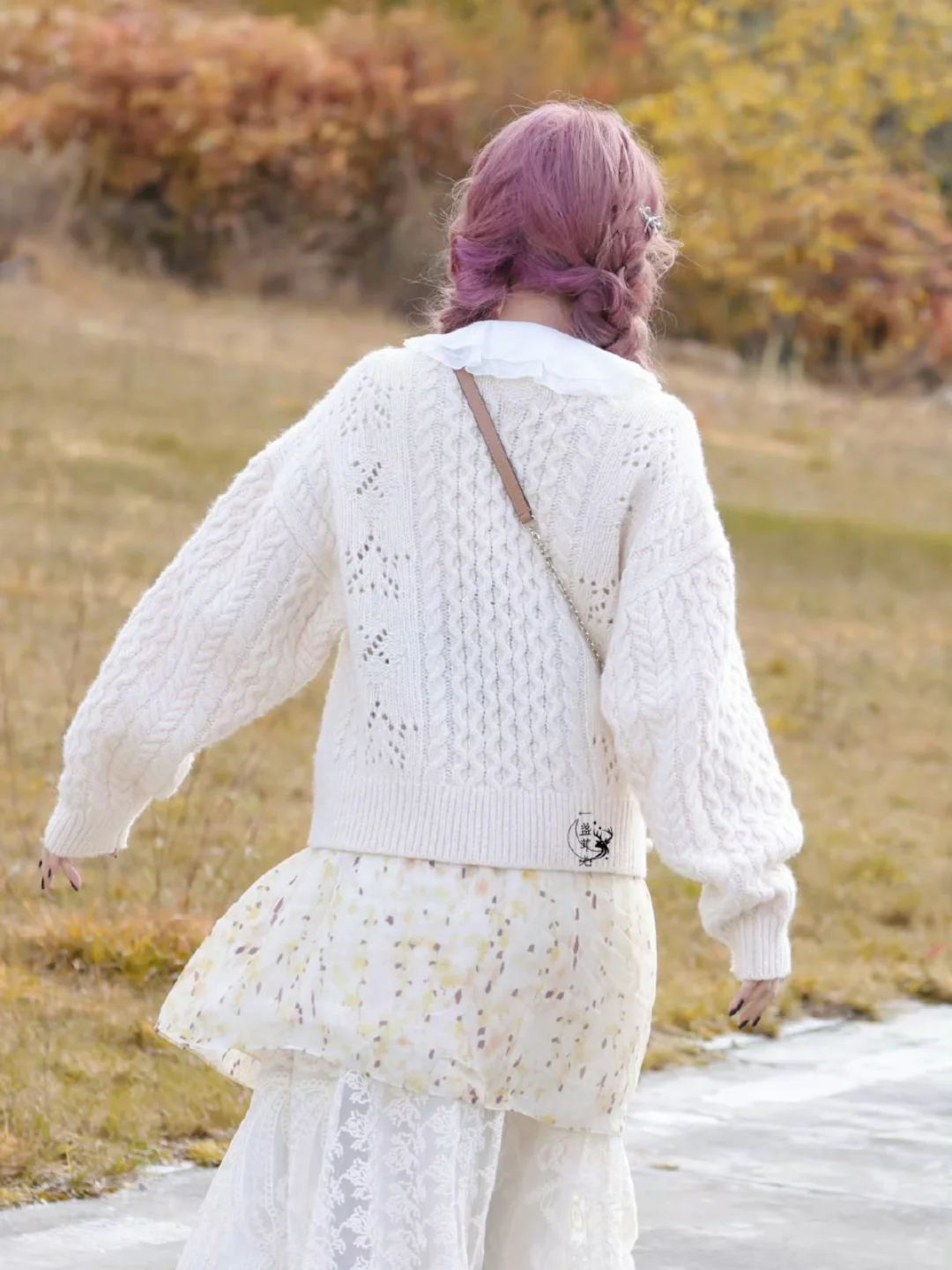 白鹿跑男4套造型，像少女漫一样可爱的女鹅