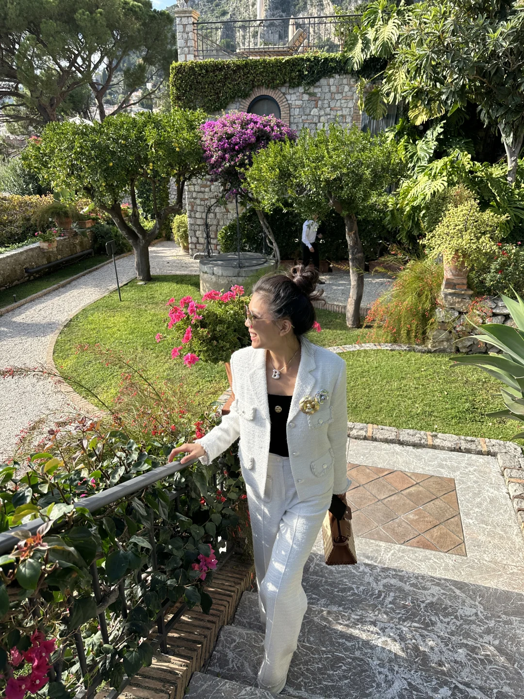 女明星度假ootd🍋属于西西里的阳光假日