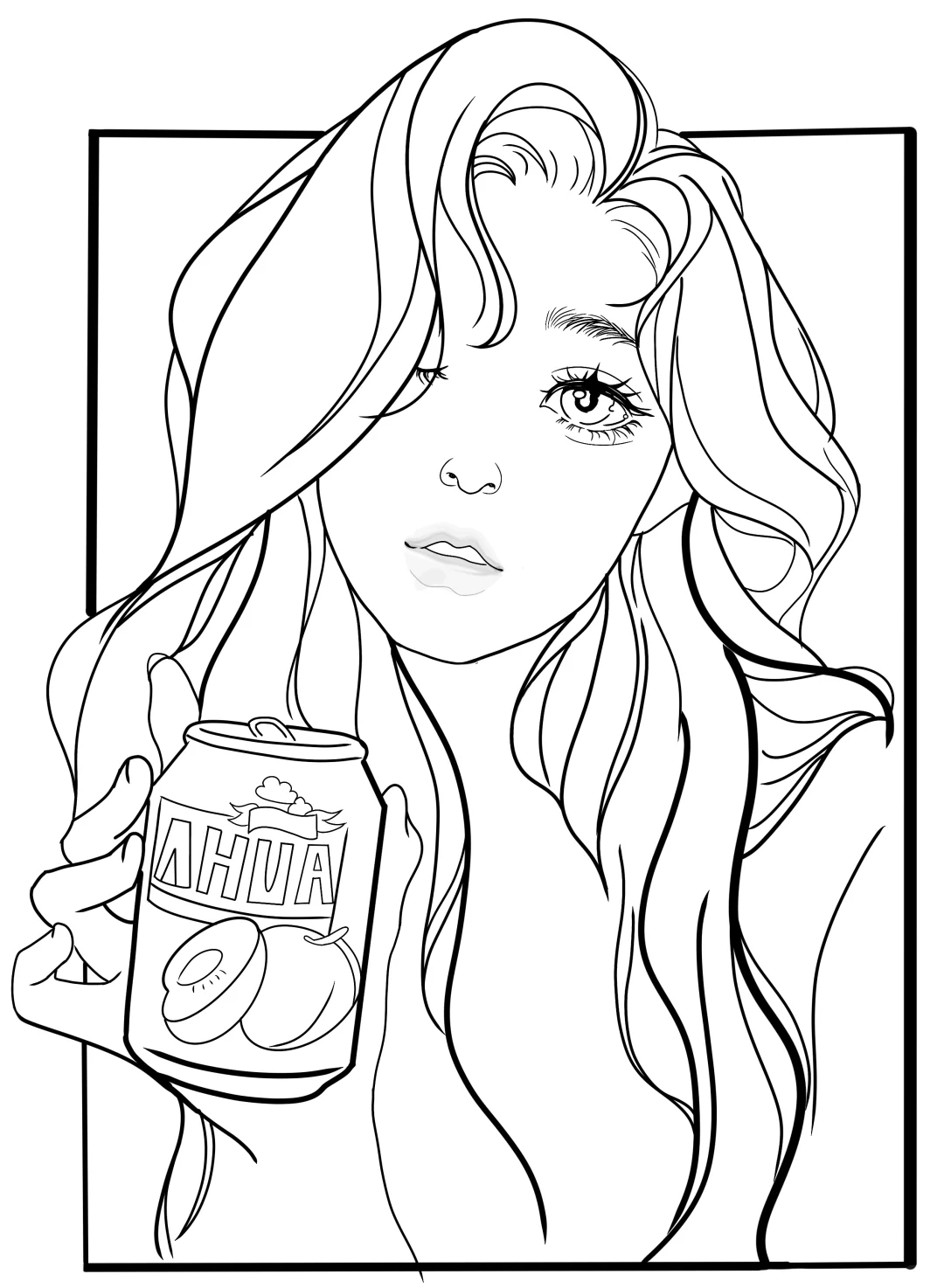 🎨procreate 线稿控笔练习100天｜第二十