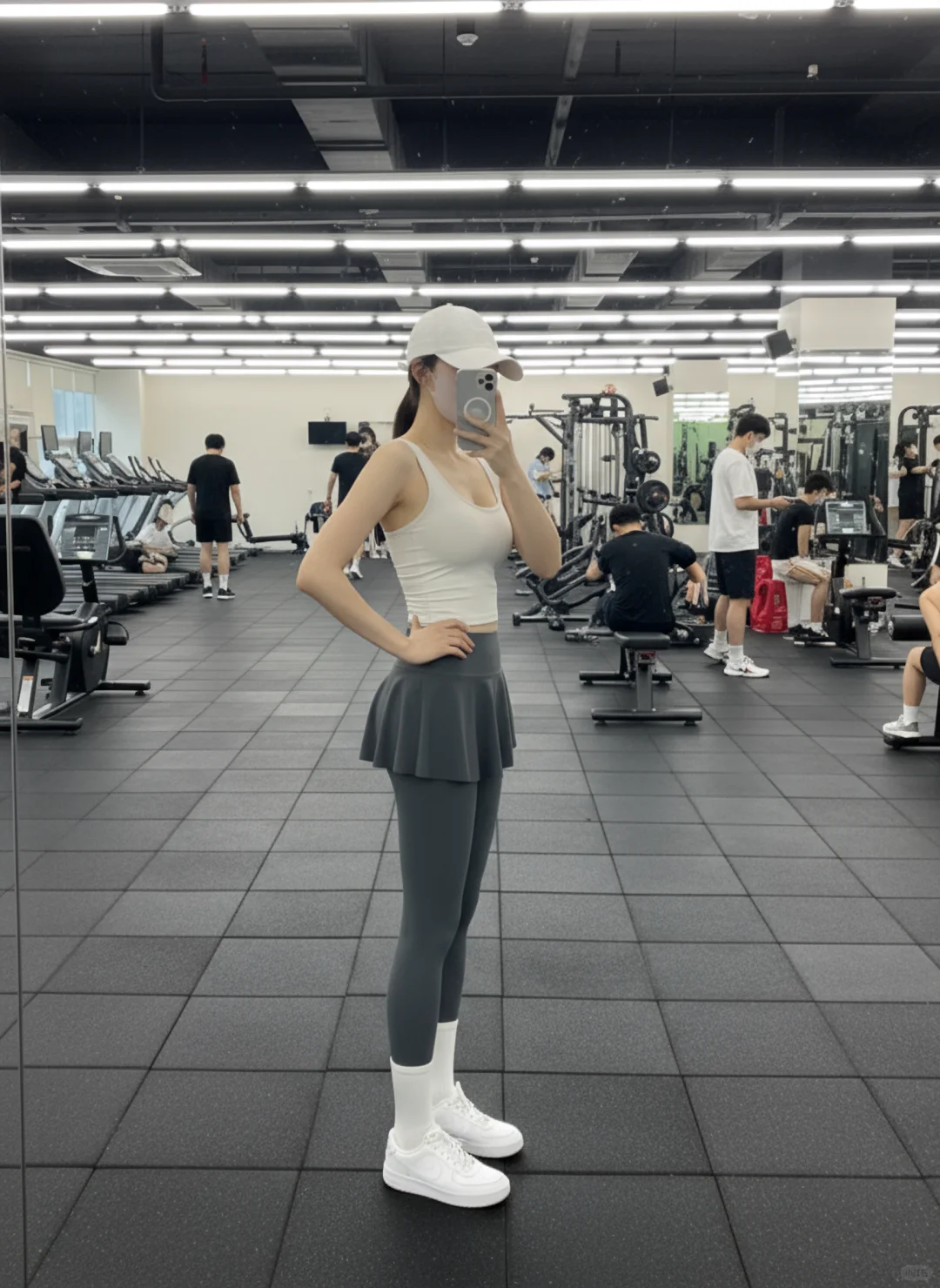 谁懂啊！一条裙裤承包健身出街，不用换！