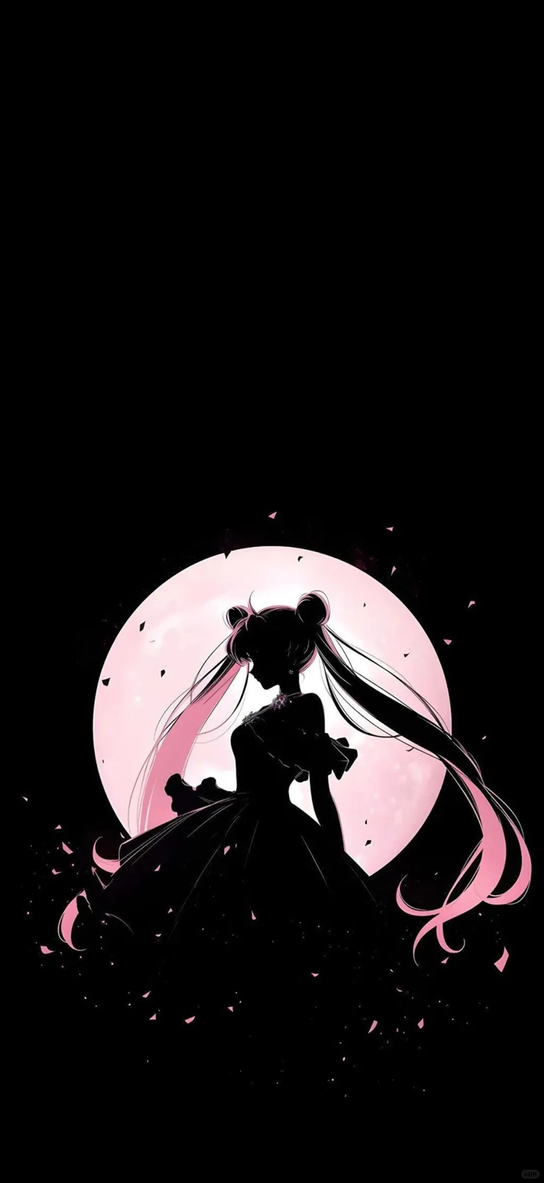 暗黑 黑粉系深色系卡通手机壁纸全屏🩷🖤