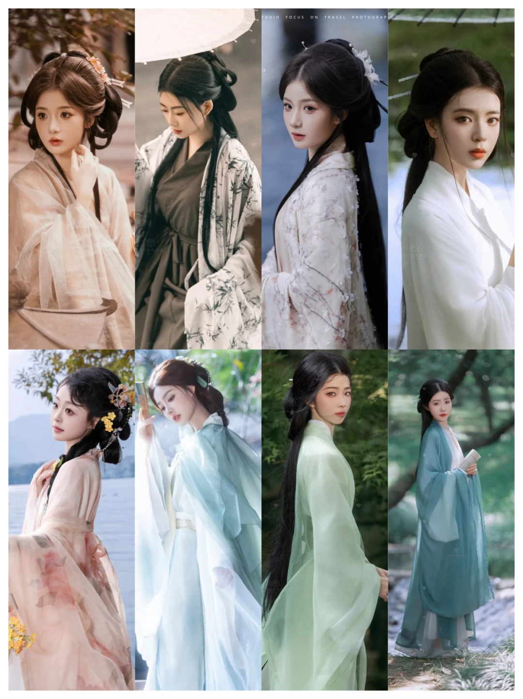 中式美学❗️杭州国风写真超安利这⑥组