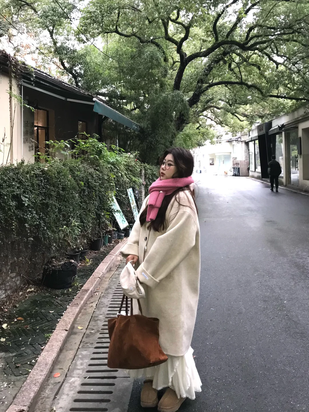 145斤|秋冬才是微胖的主战场！大衣好韩！