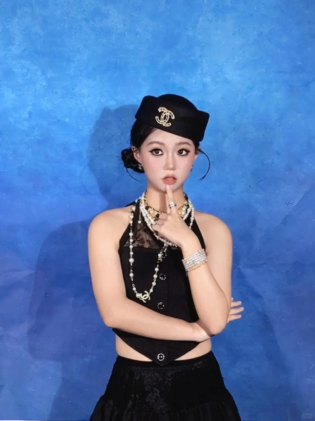 04女大当妆面模特的一天💄