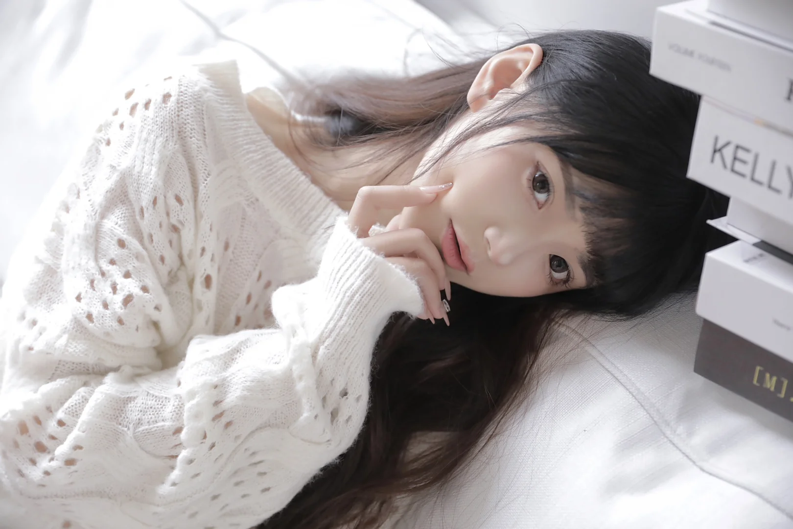 纯欲居家写真｜你浅浅的微笑就像乌梅子酱～