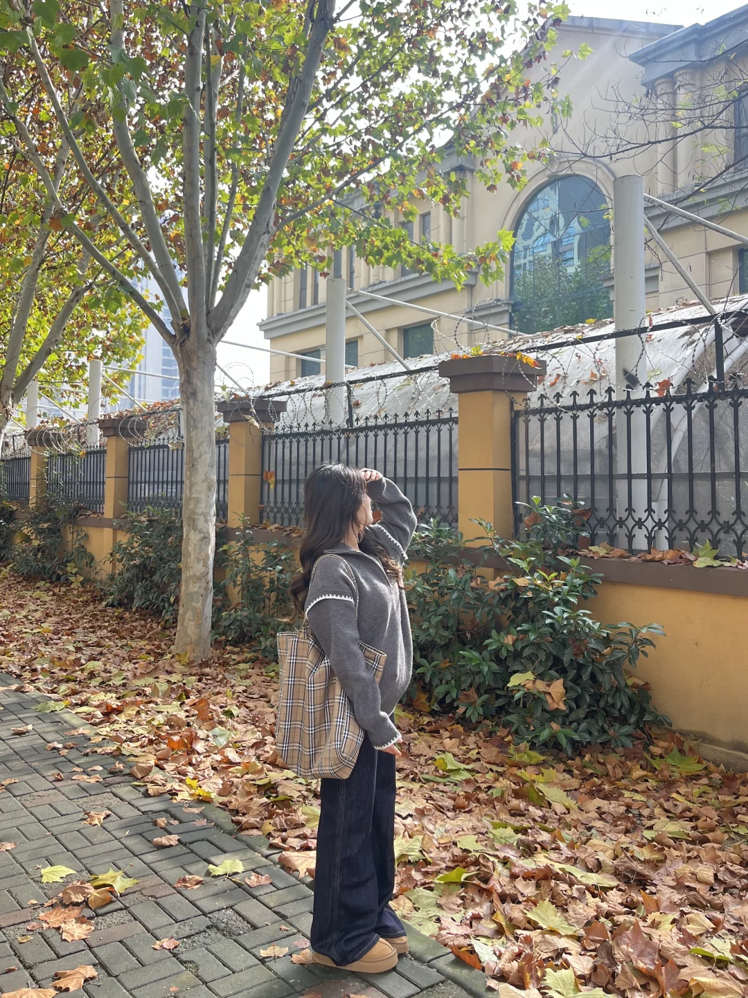 158/120｜微胖梨形 毛衣➕微喇裤🍂秋天穿搭