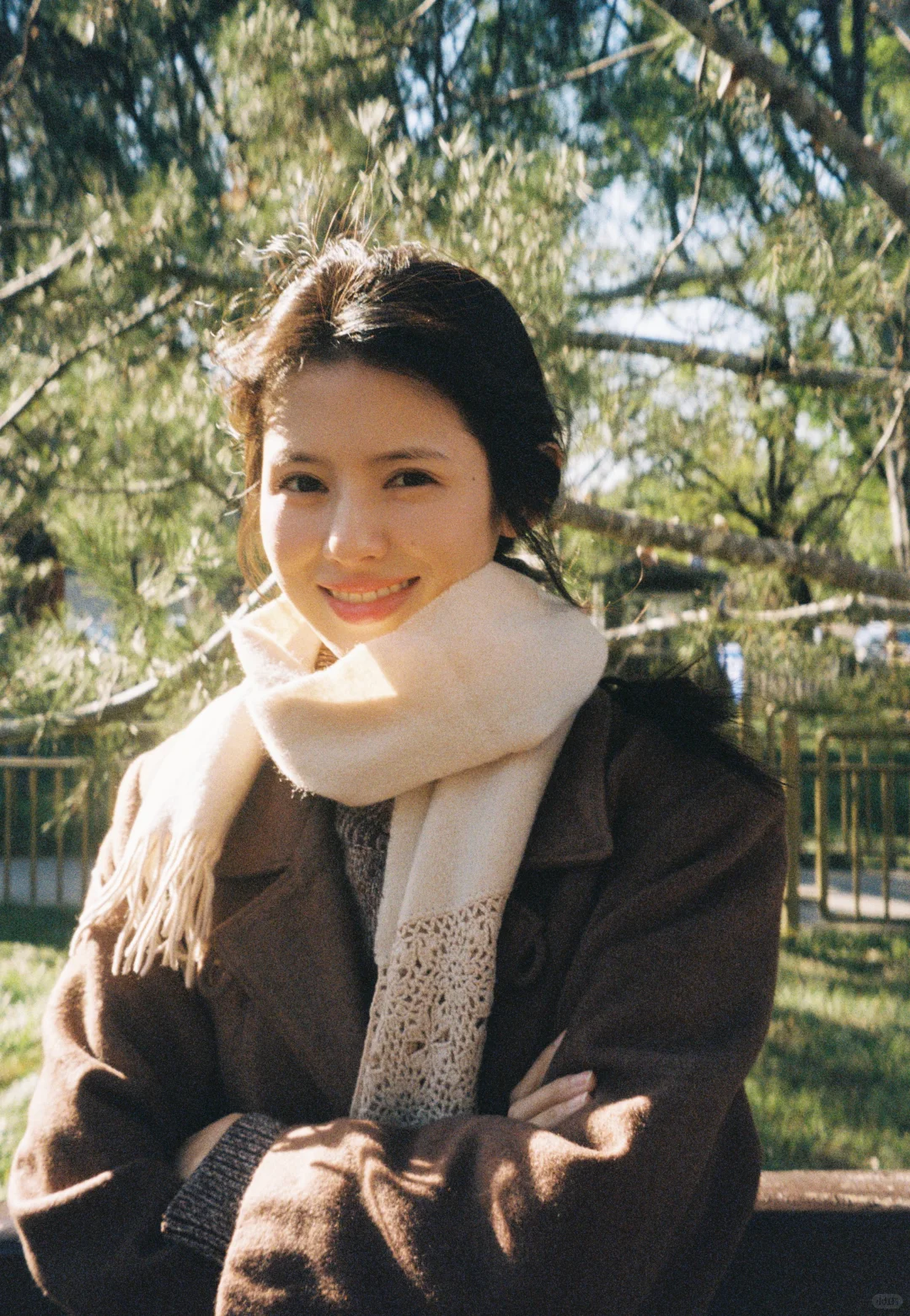 鹤男秋日氛围感写真