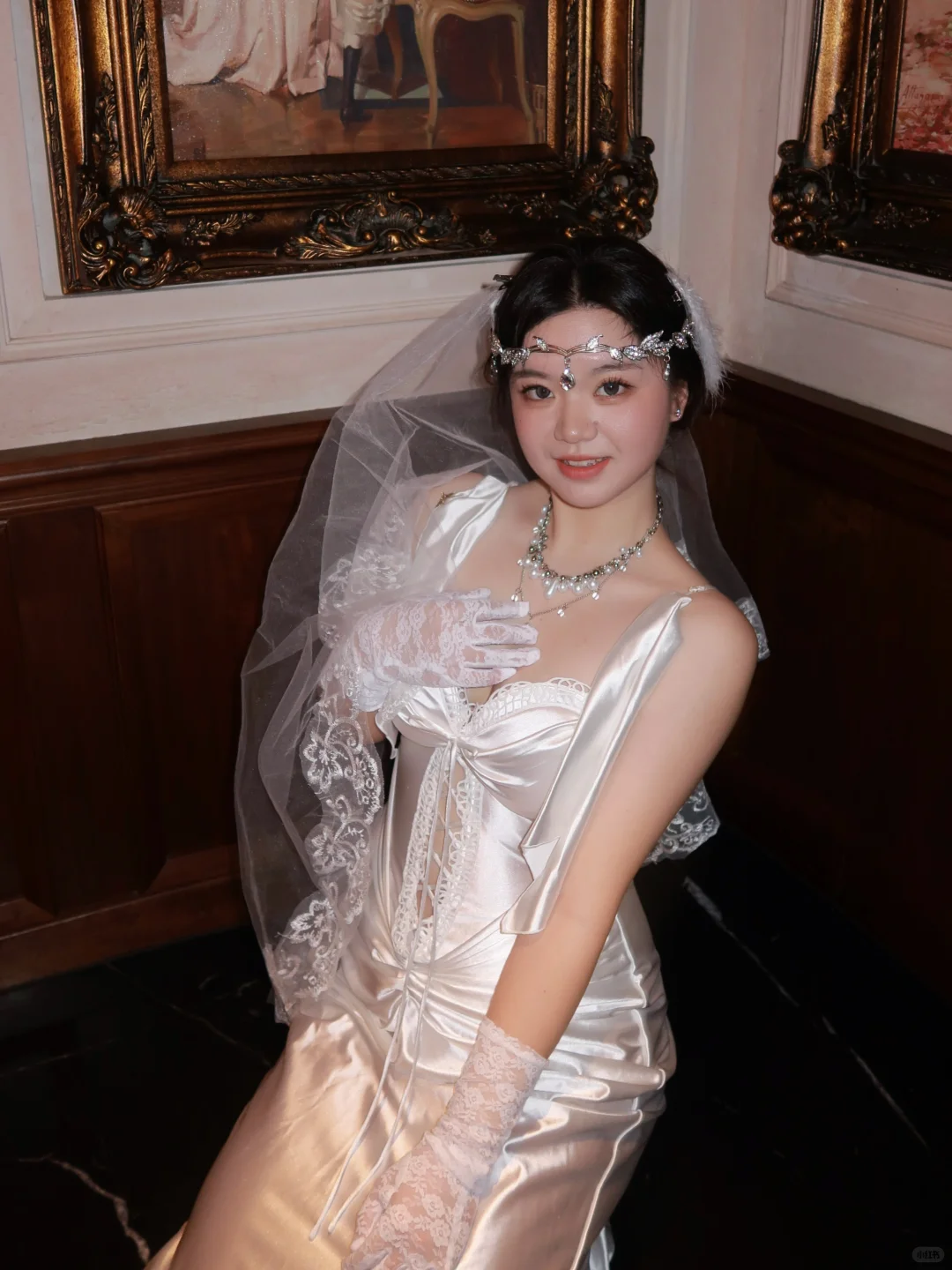 LaceMade鱼骨连衣裙绝美