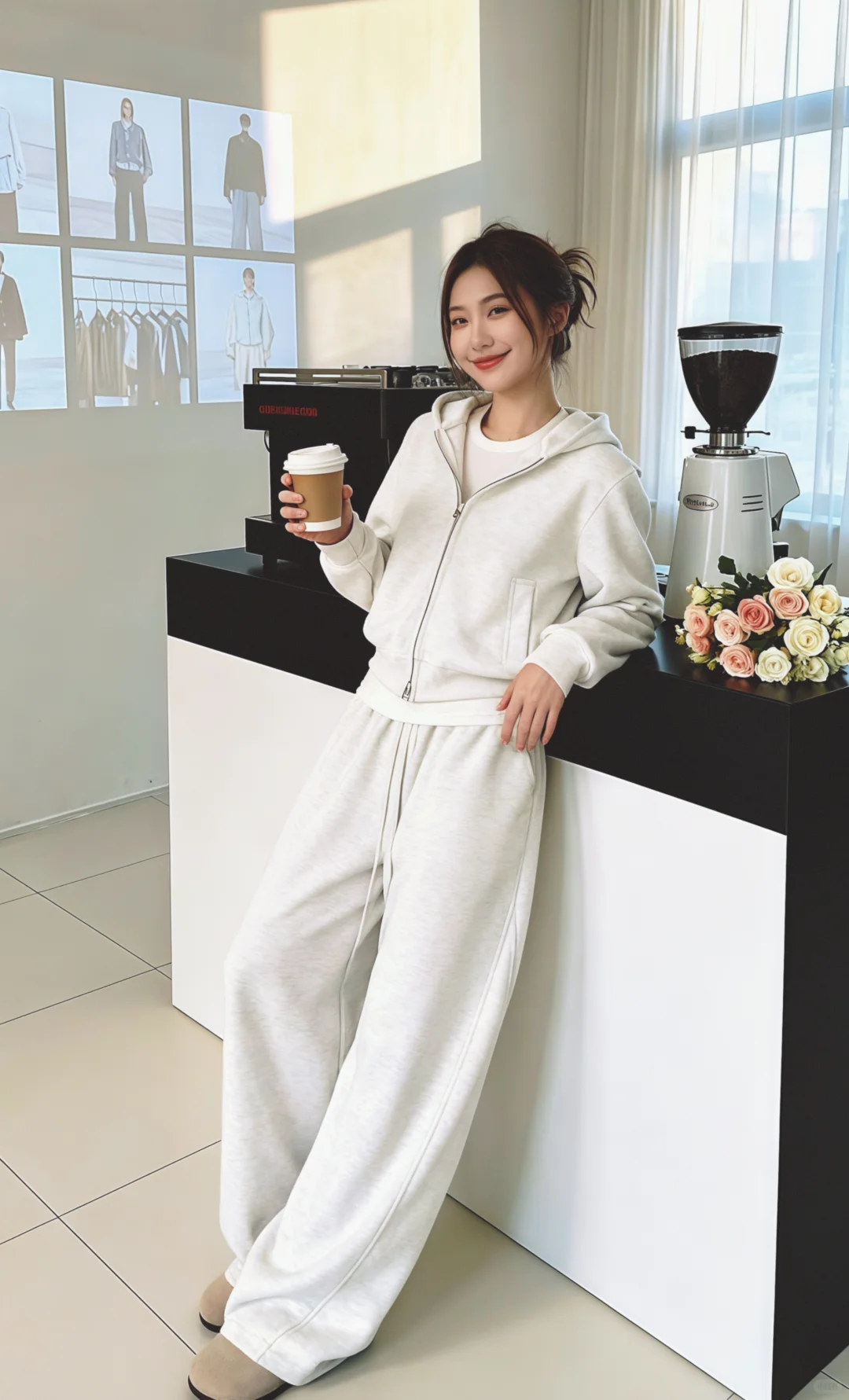 卫衣套装就要把慵懒休闲风进行到底！