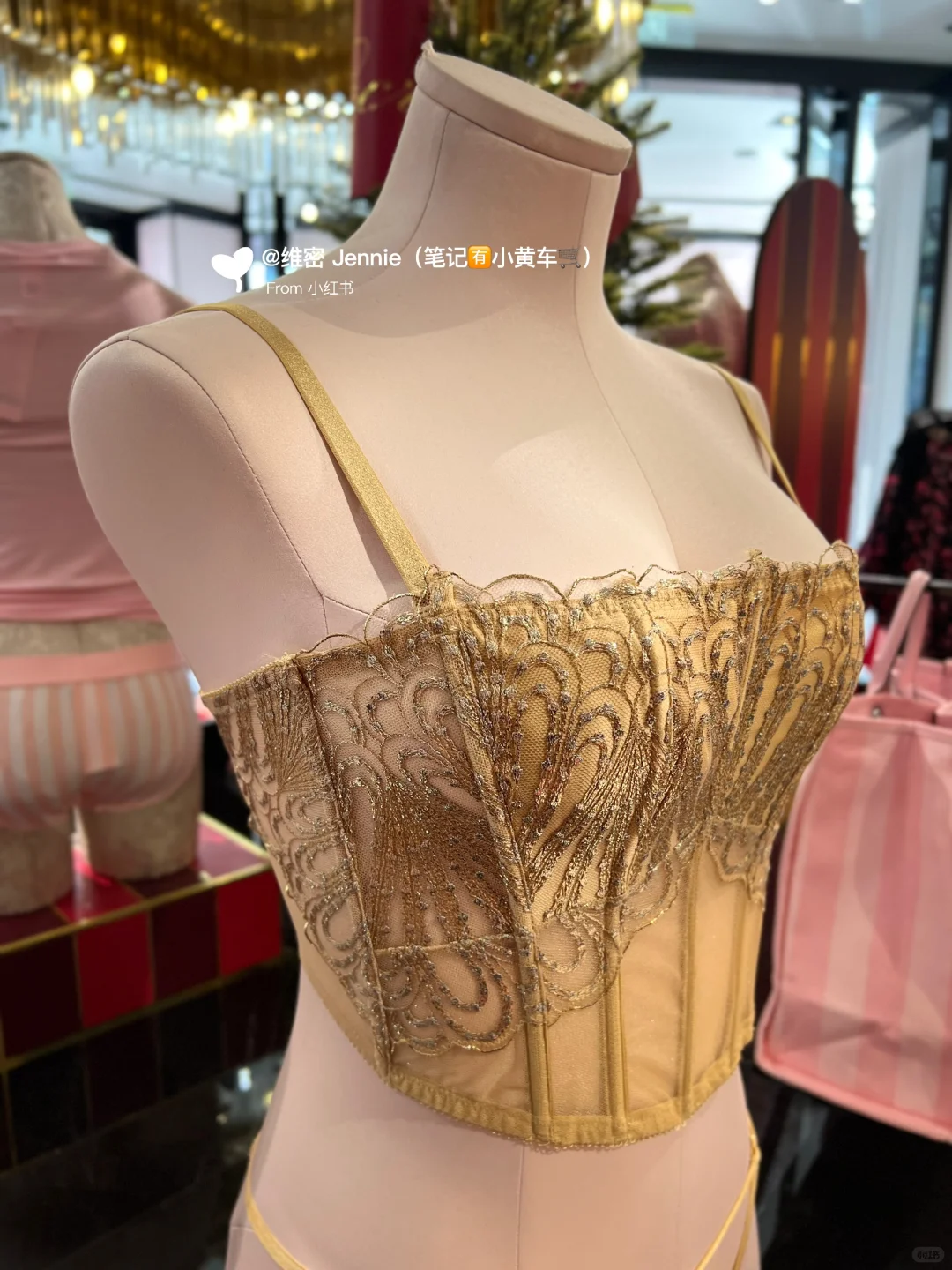 2025 刺绣 招财金💛鱼骨胸衣