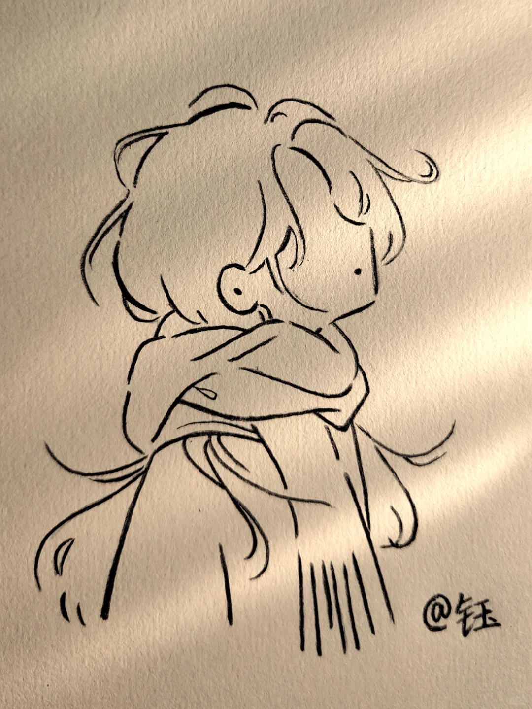 这个简笔画太好看了吧🌸