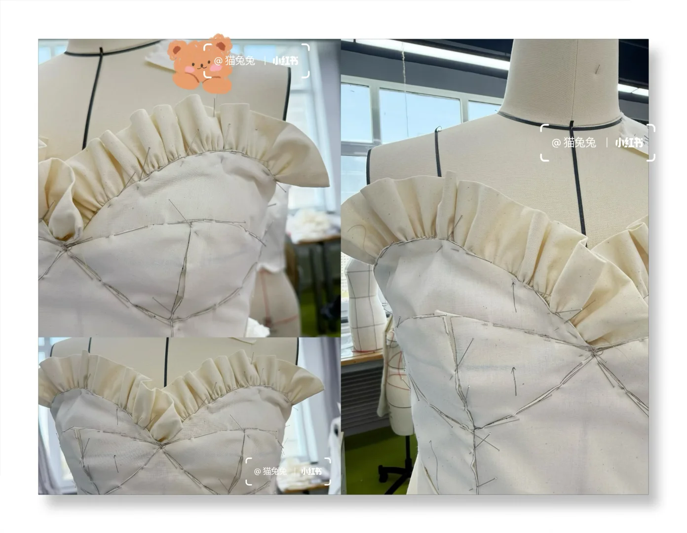 礼服裙Evening grown draping